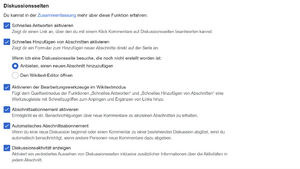 Wikonia Wiki DiscussionTools Einstellungen.png